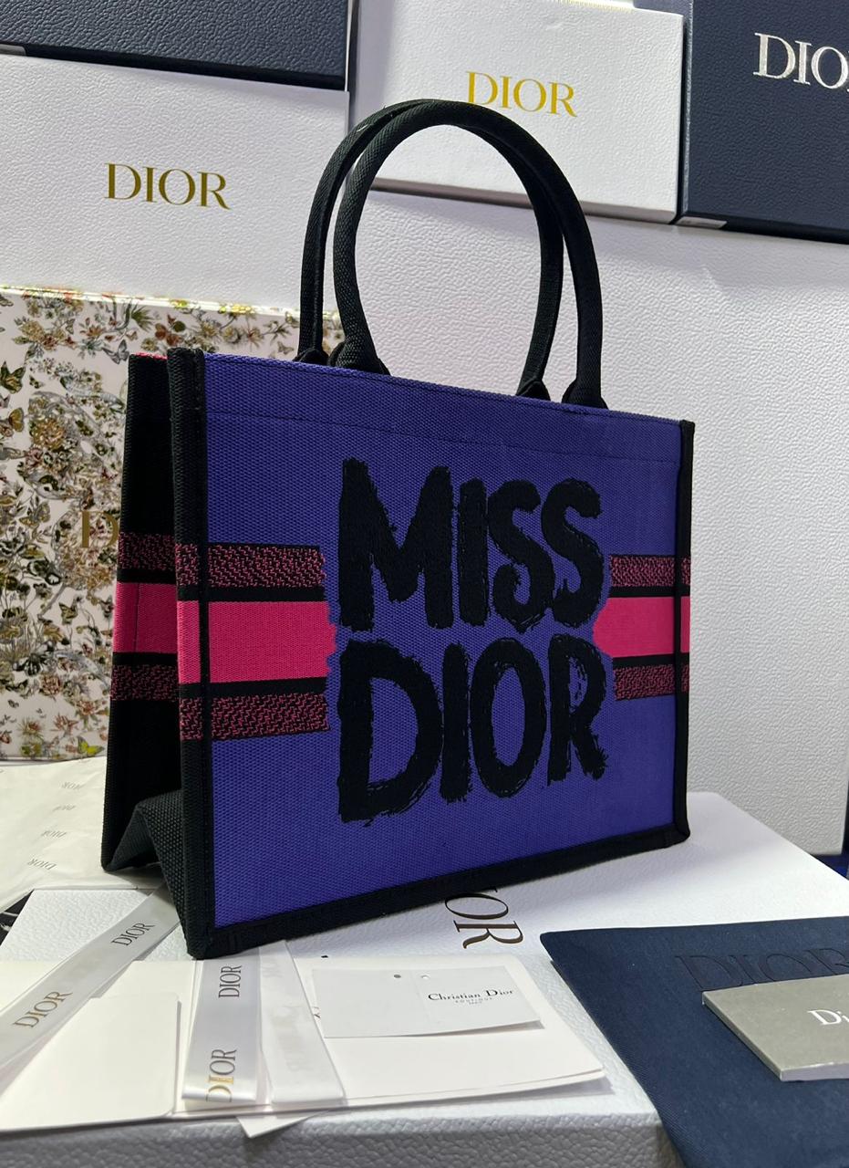 Cristian Dior bolso G5 bordada mediana