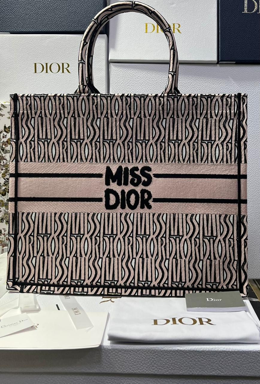 Cristian Dior bolso G5 bordada grande