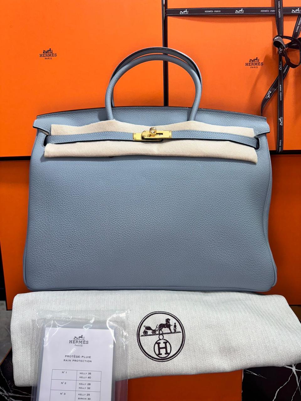 Hermes  Birkin azul