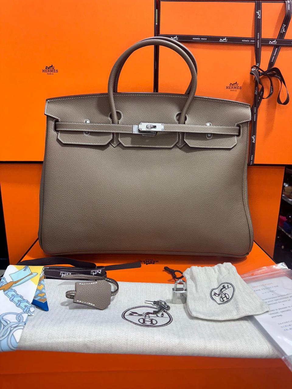 Hermes  Birkin beige