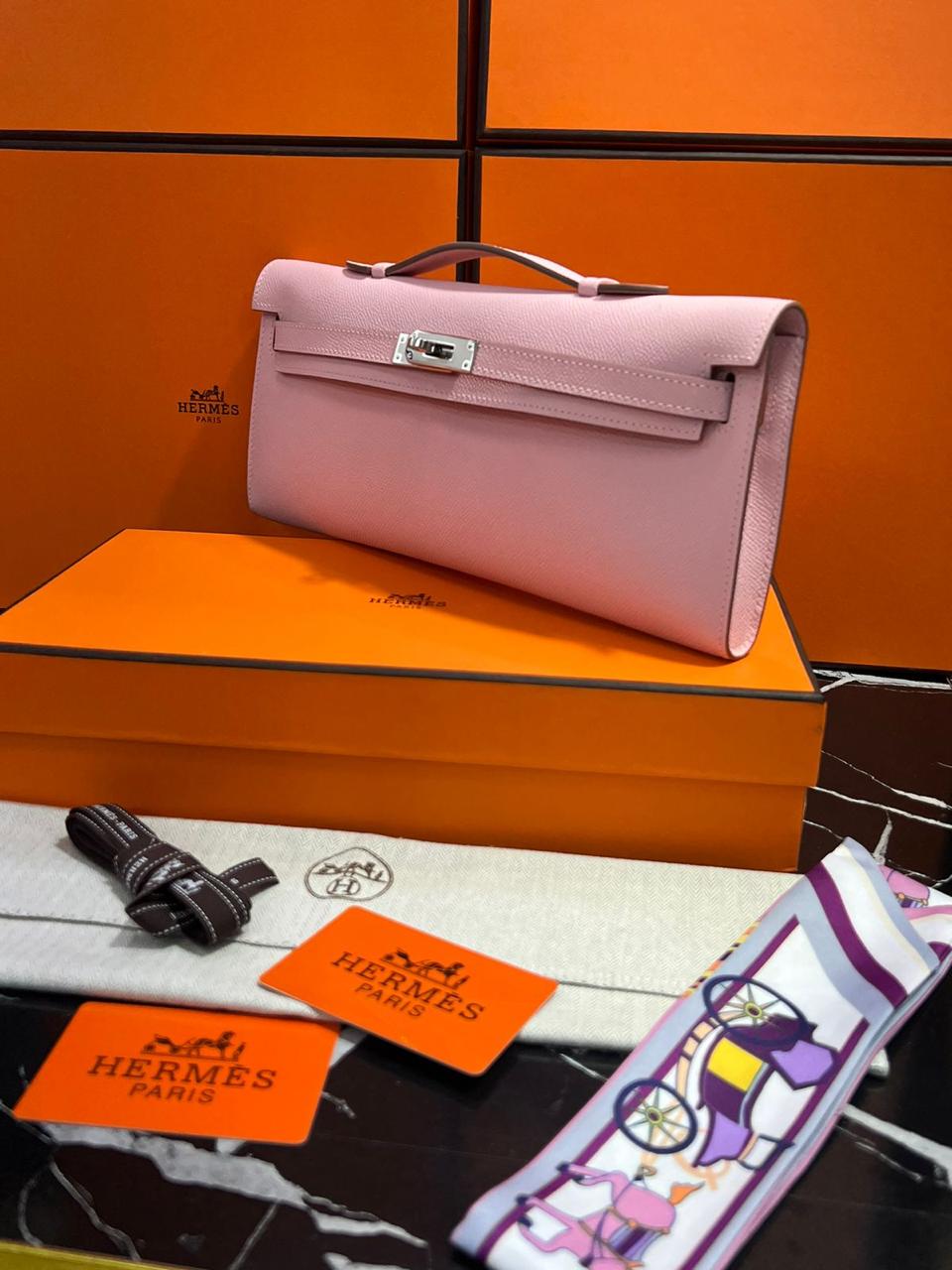 Hermès G5 bolso Kelly Cut Clutch