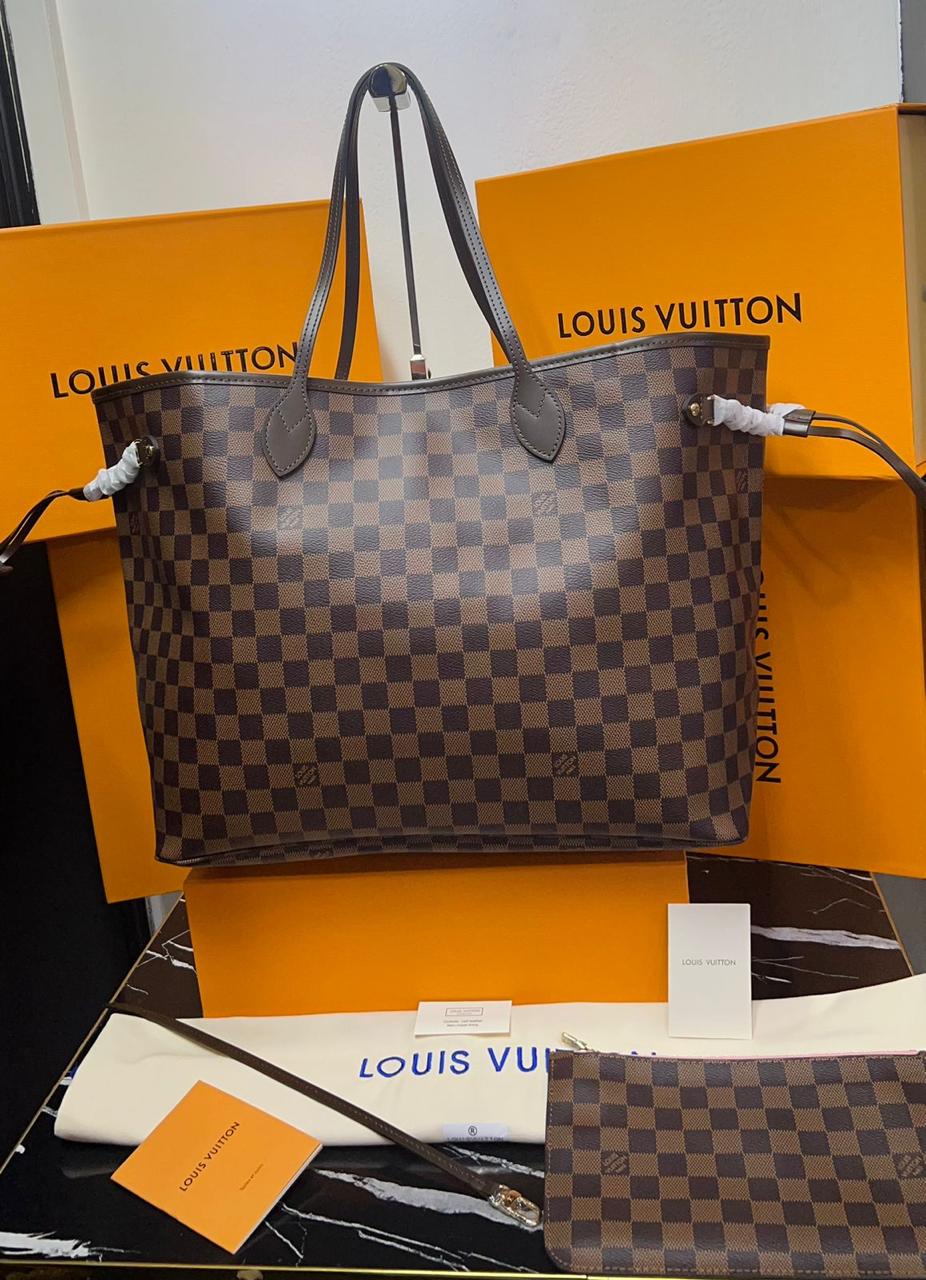 Louis Vuitton G5  bolso Neverfull ajedrez G