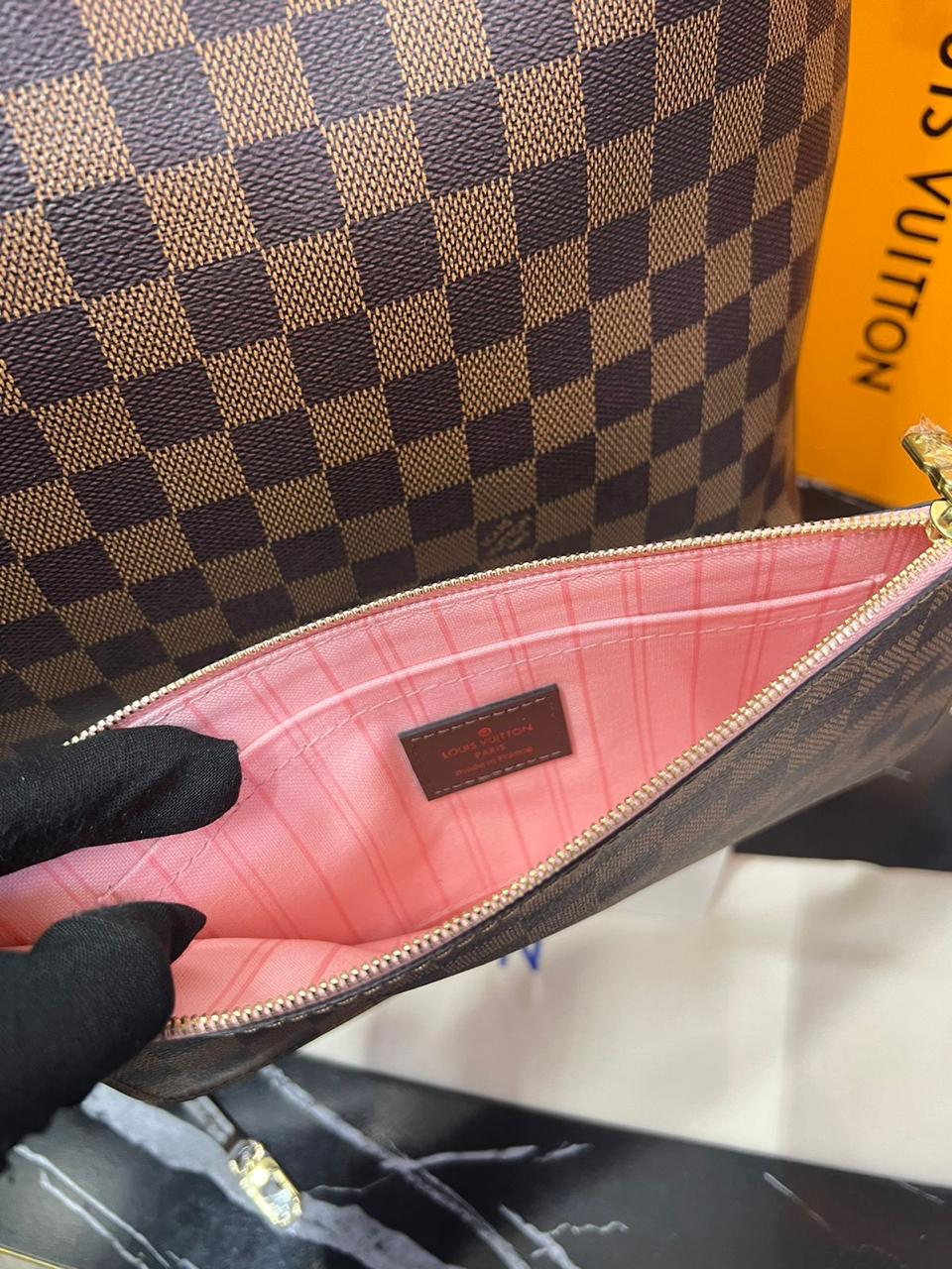 Louis Vuitton G5  bolso Neverfull ajedrez G