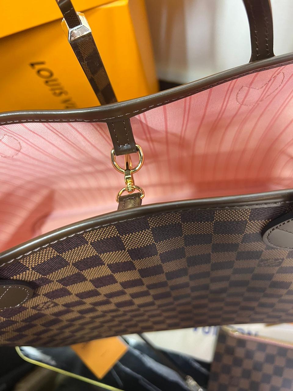 Louis Vuitton G5  bolso Neverfull ajedrez G