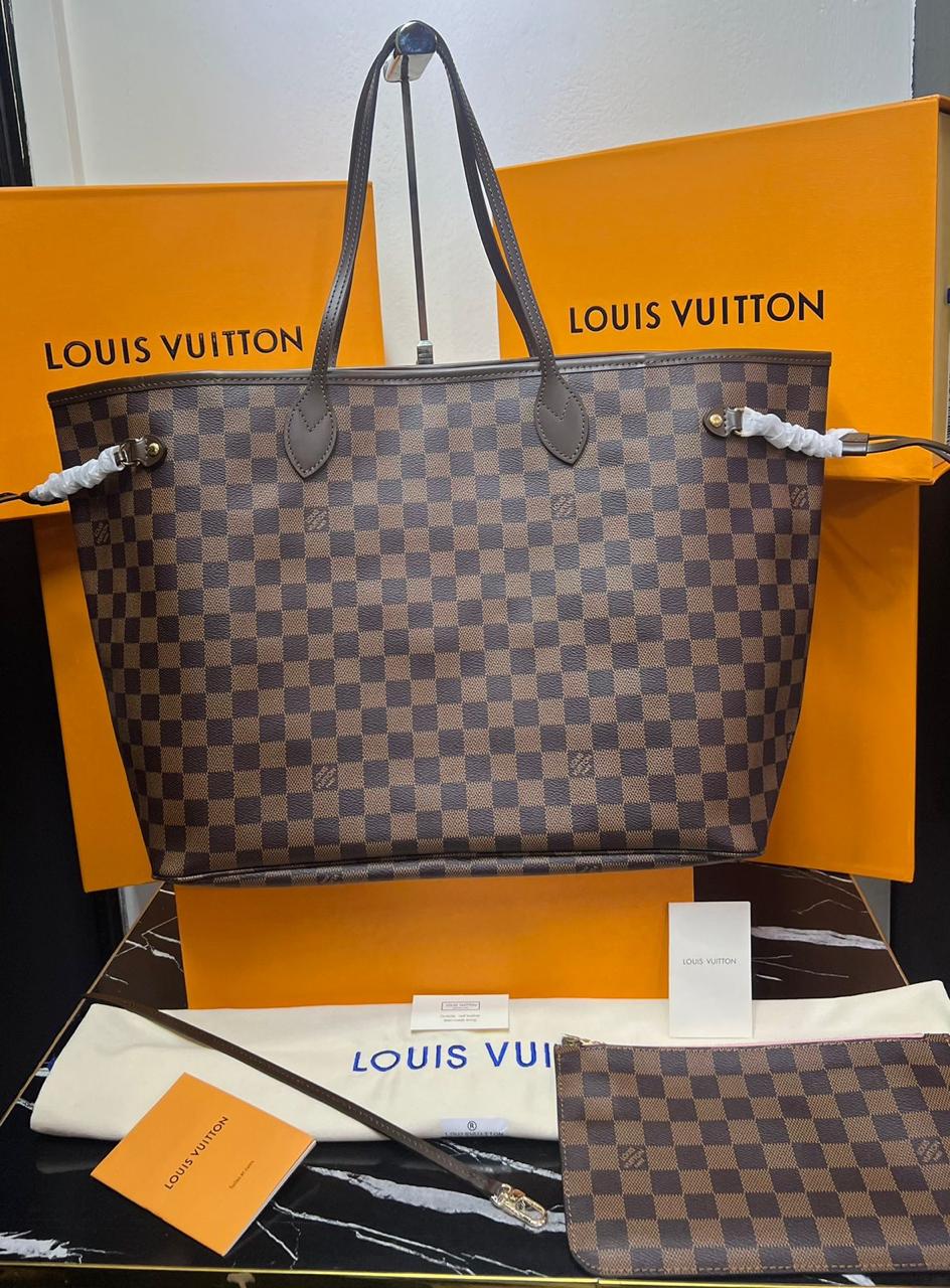 Louis Vuitton G5  bolso Neverfull ajedrez G