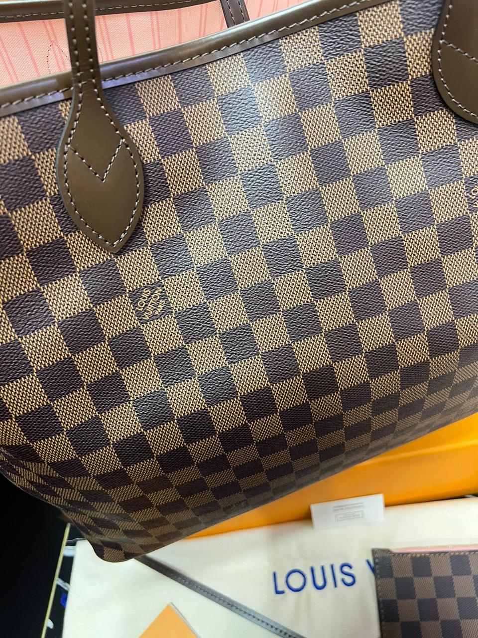 Louis Vuitton G5  bolso Neverfull ajedrez G