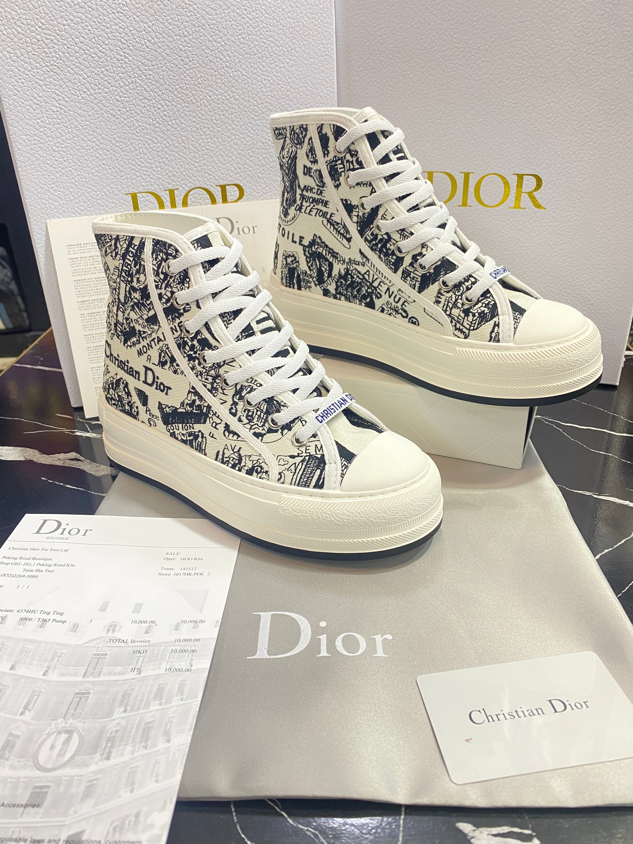 Christian Dior Tenis Botin