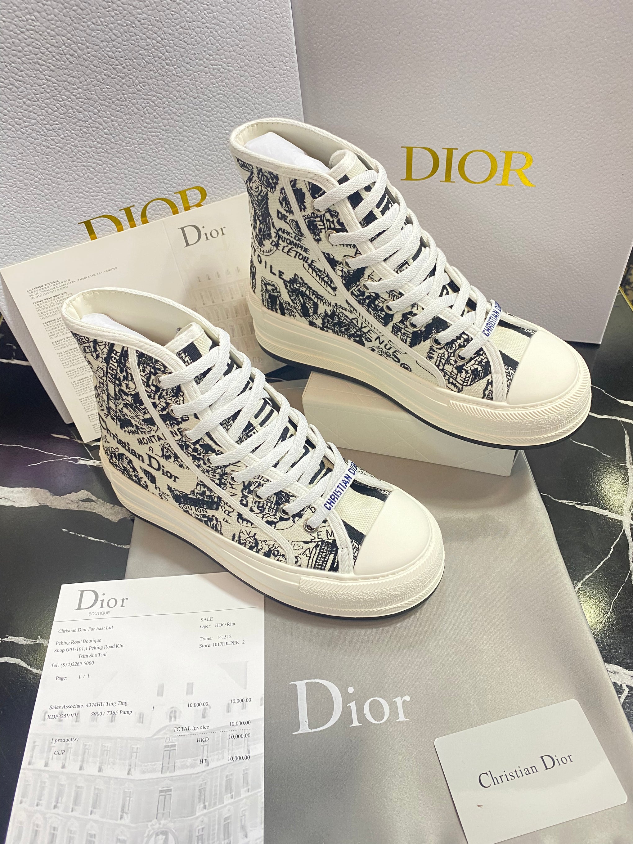 Christian Dior Tenis Botin