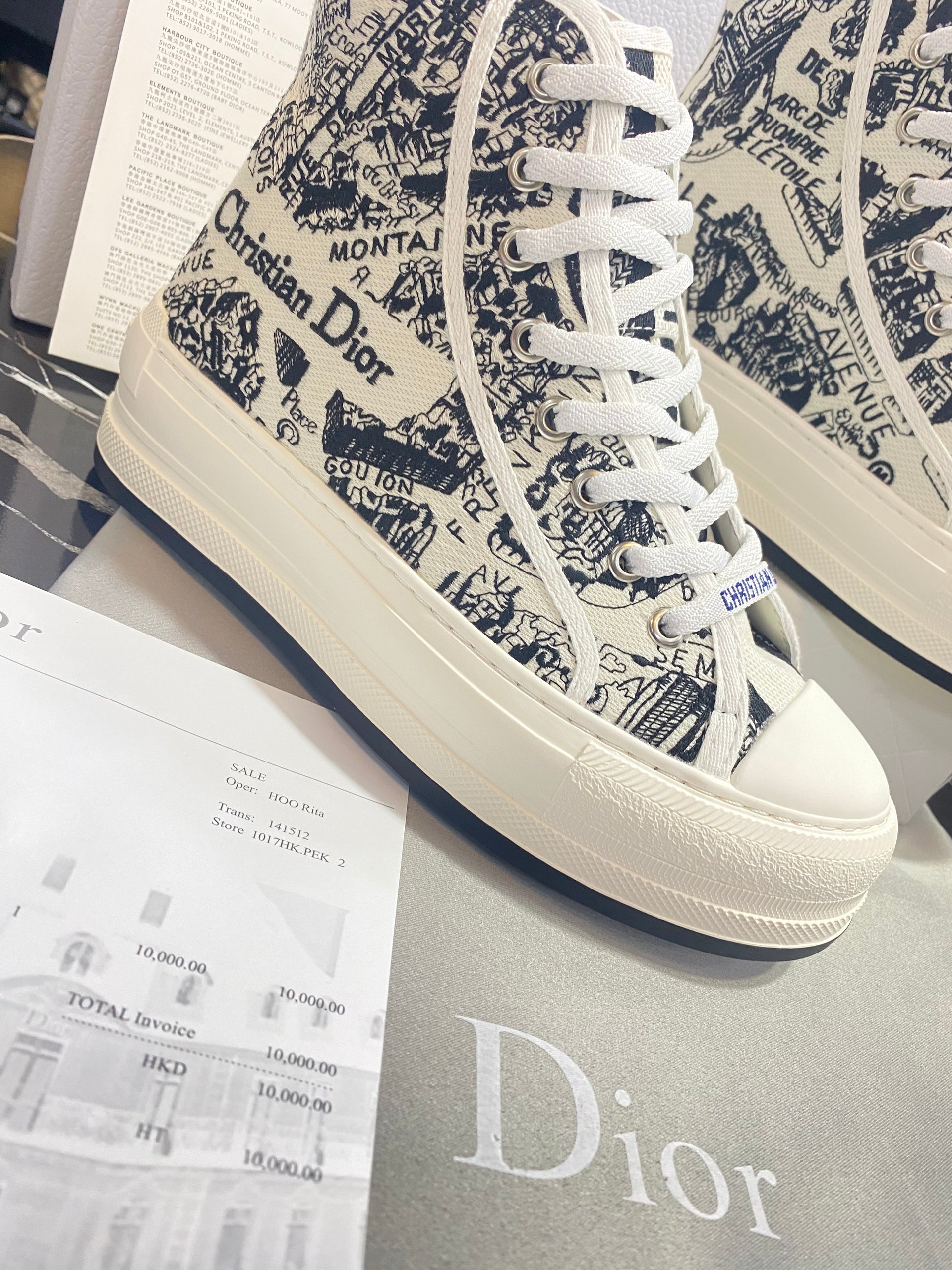 Christian Dior Tenis Botin