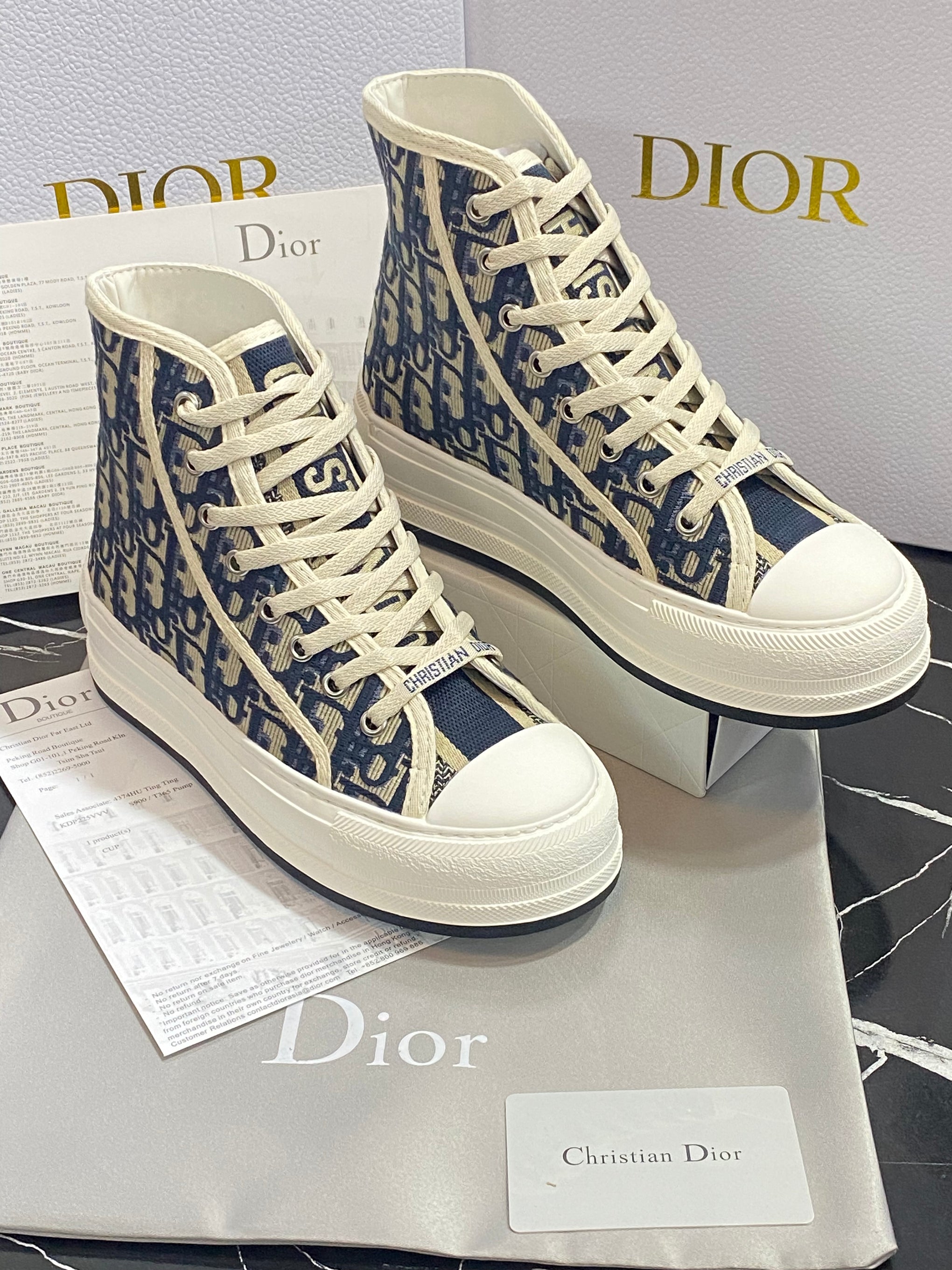 Christian Dior Tenis de botín