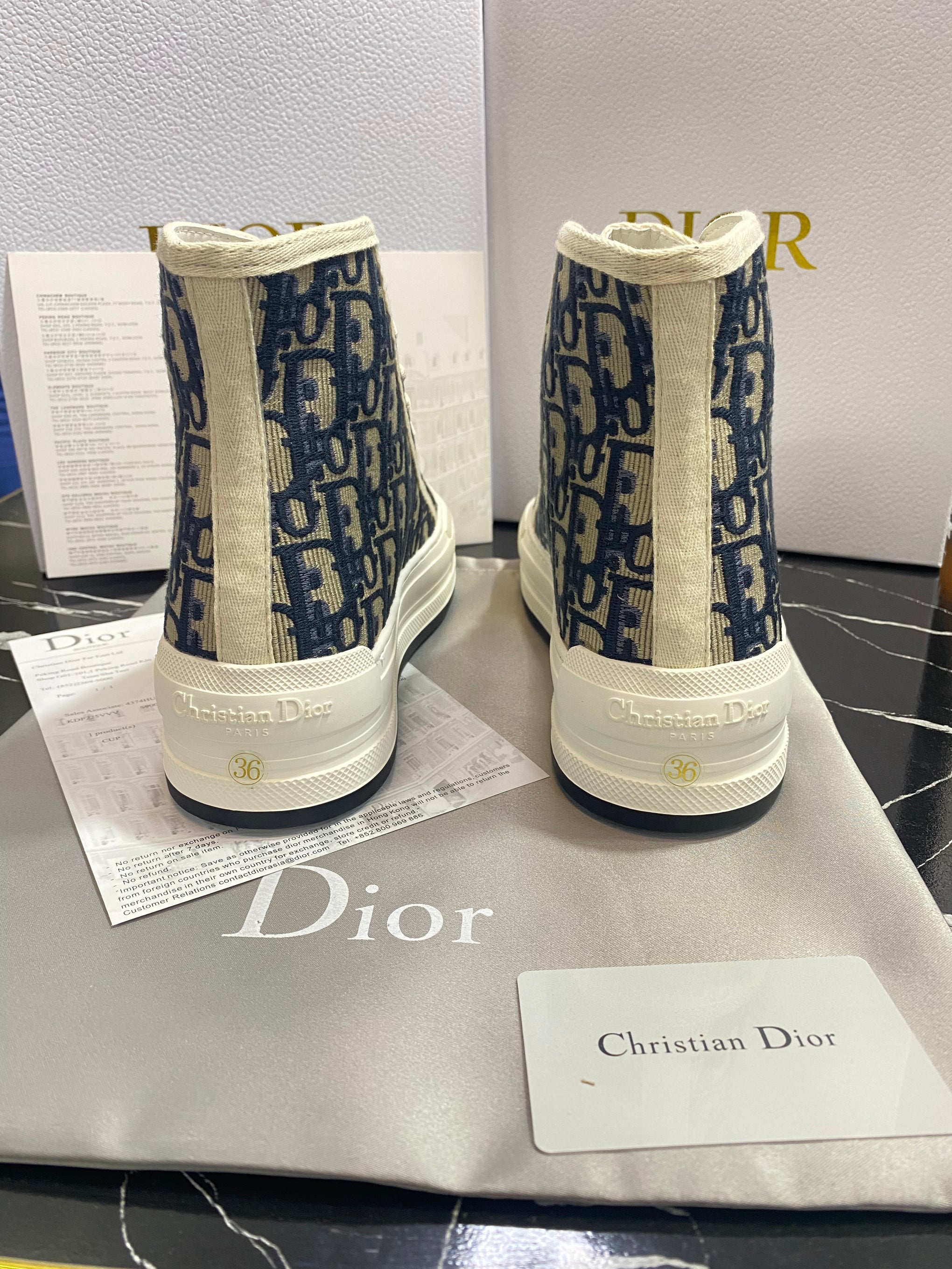 Christian Dior Tenis de botín