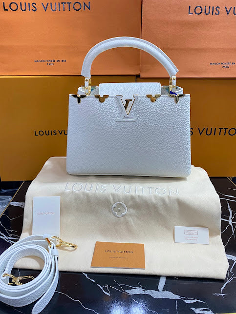 Louis Vuitton Blanco Piel