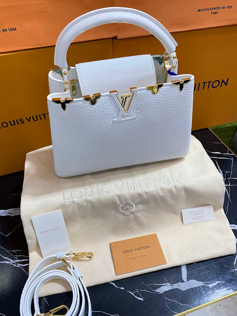 Louis Vuitton Blanco Piel