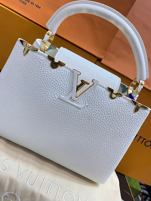 Louis Vuitton Blanco Piel