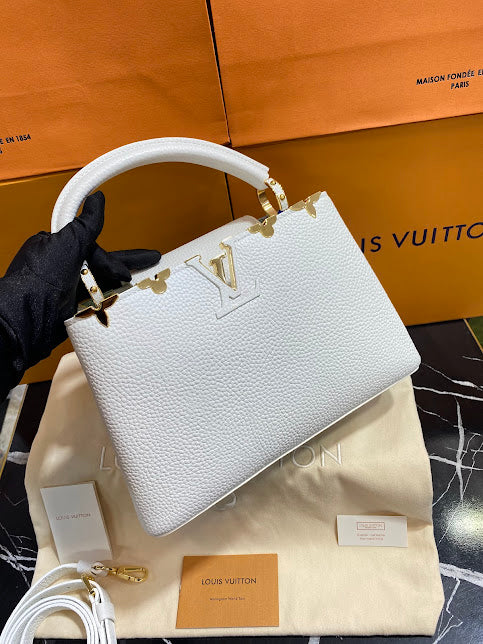 Louis Vuitton Blanco Piel