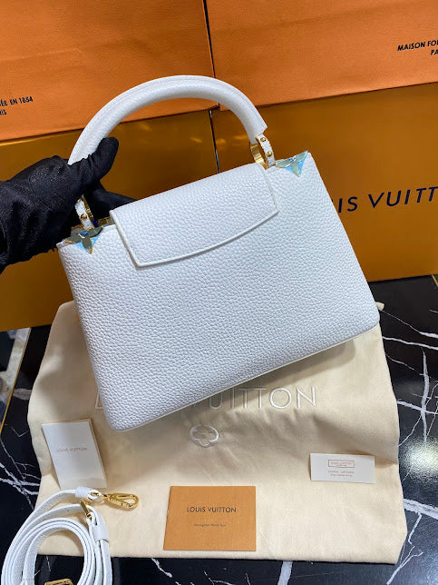 Louis Vuitton Blanco Piel