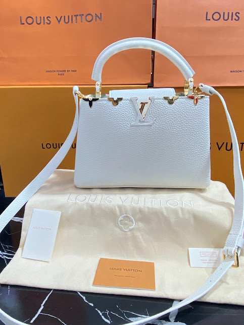 Louis Vuitton Blanco Piel