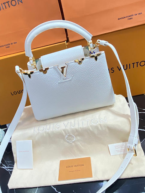 Louis Vuitton Blanco Piel