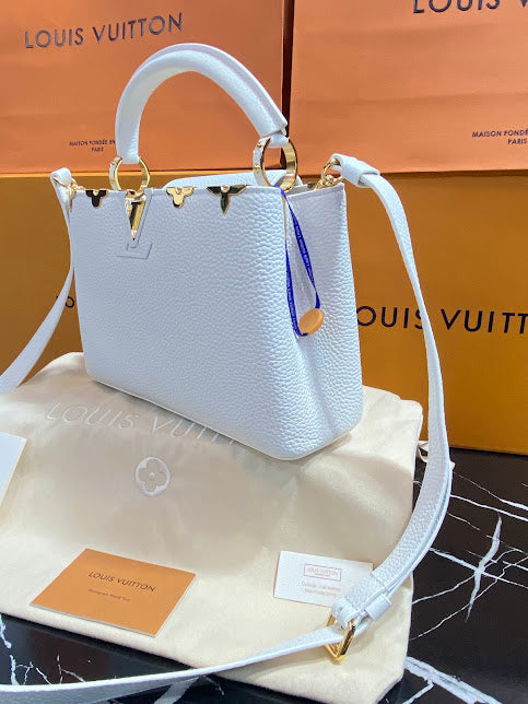 Louis Vuitton Blanco Piel