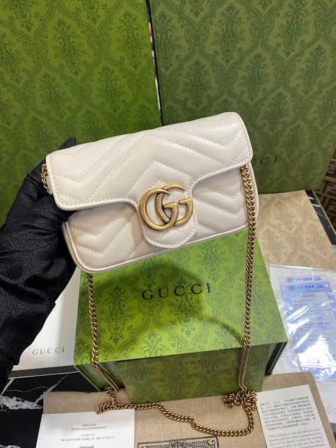 Gucci Blanca Piel