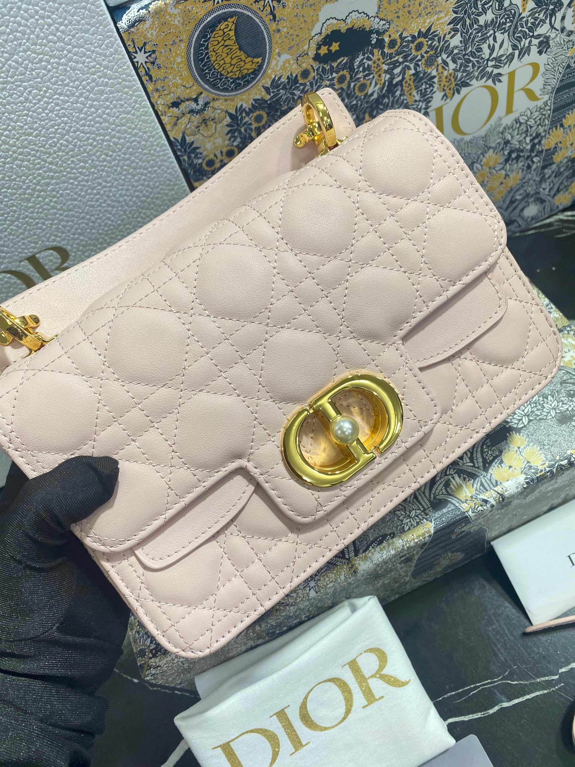 Christian Dior Bolso Mini Rosa Piel