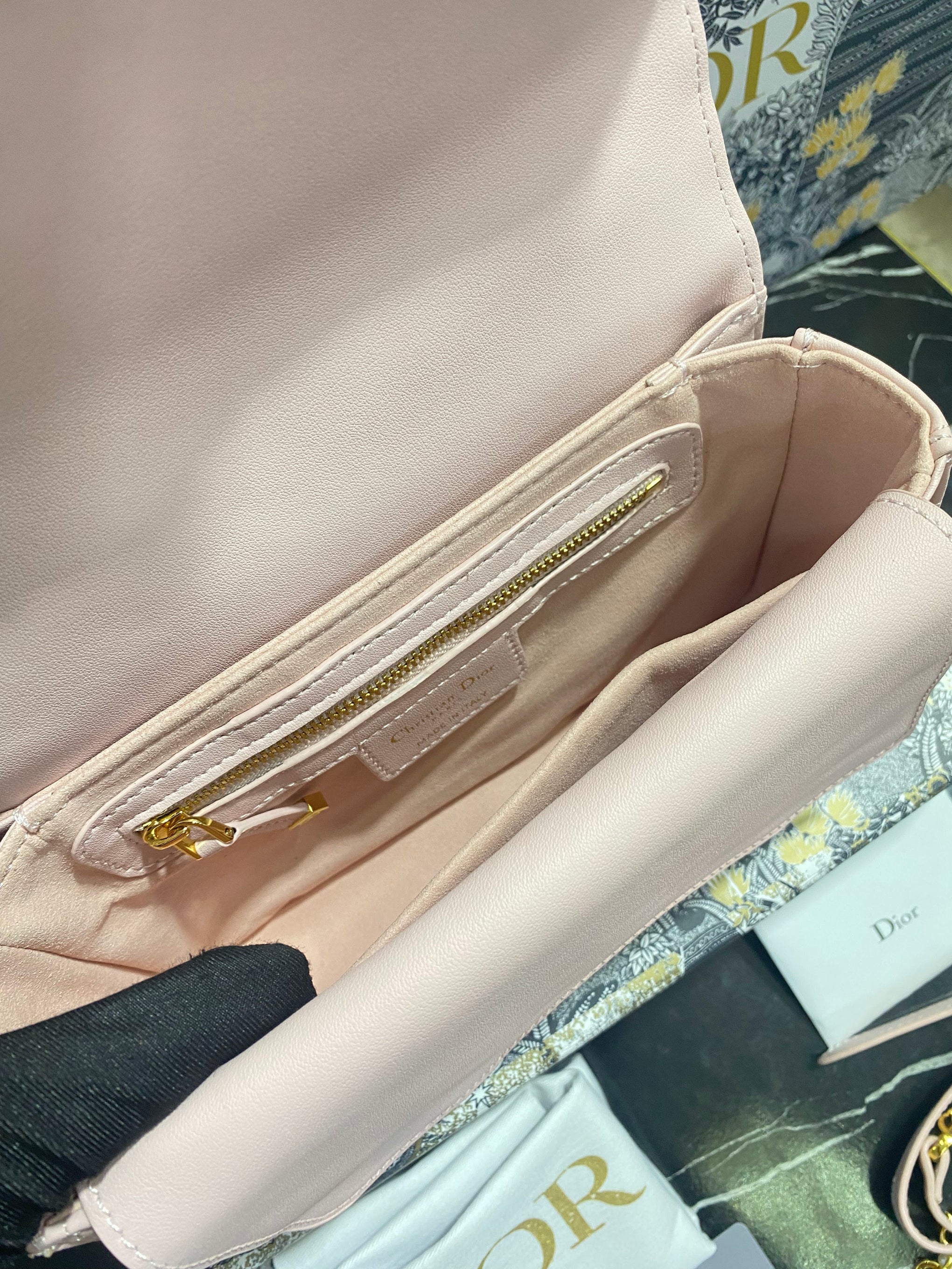 Christian Dior Bolso Mini Rosa Piel