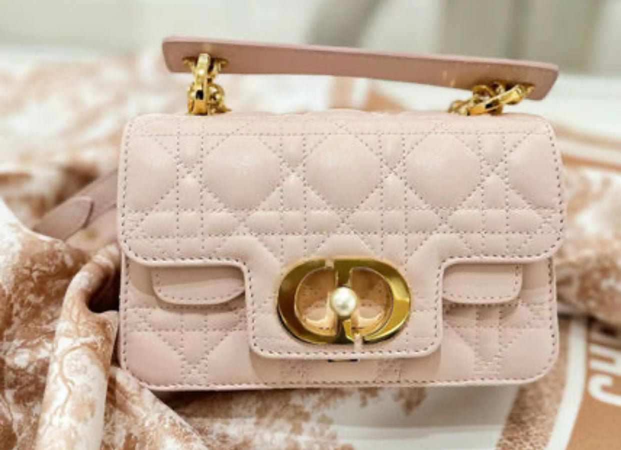 Christian Dior Bolso Mini Rosa Piel