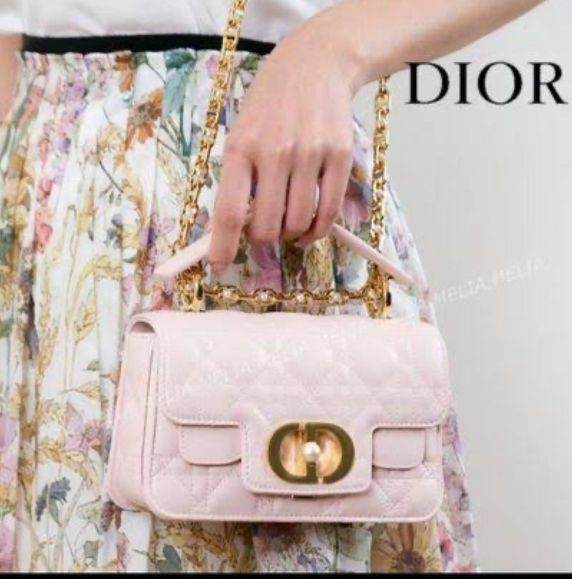 Christian Dior Bolso Mini Rosa Piel