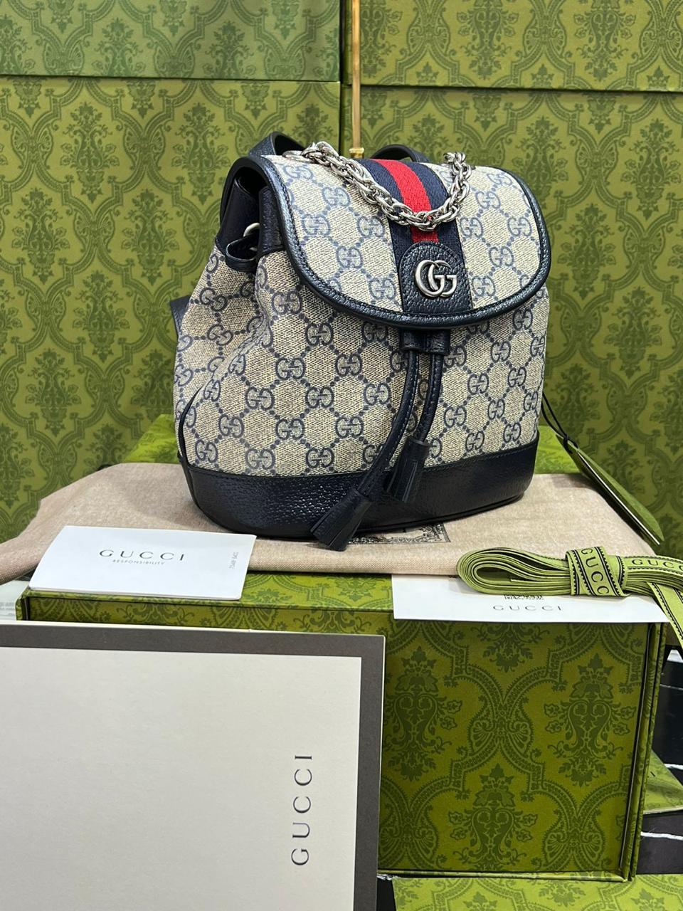 mochila gucci mini