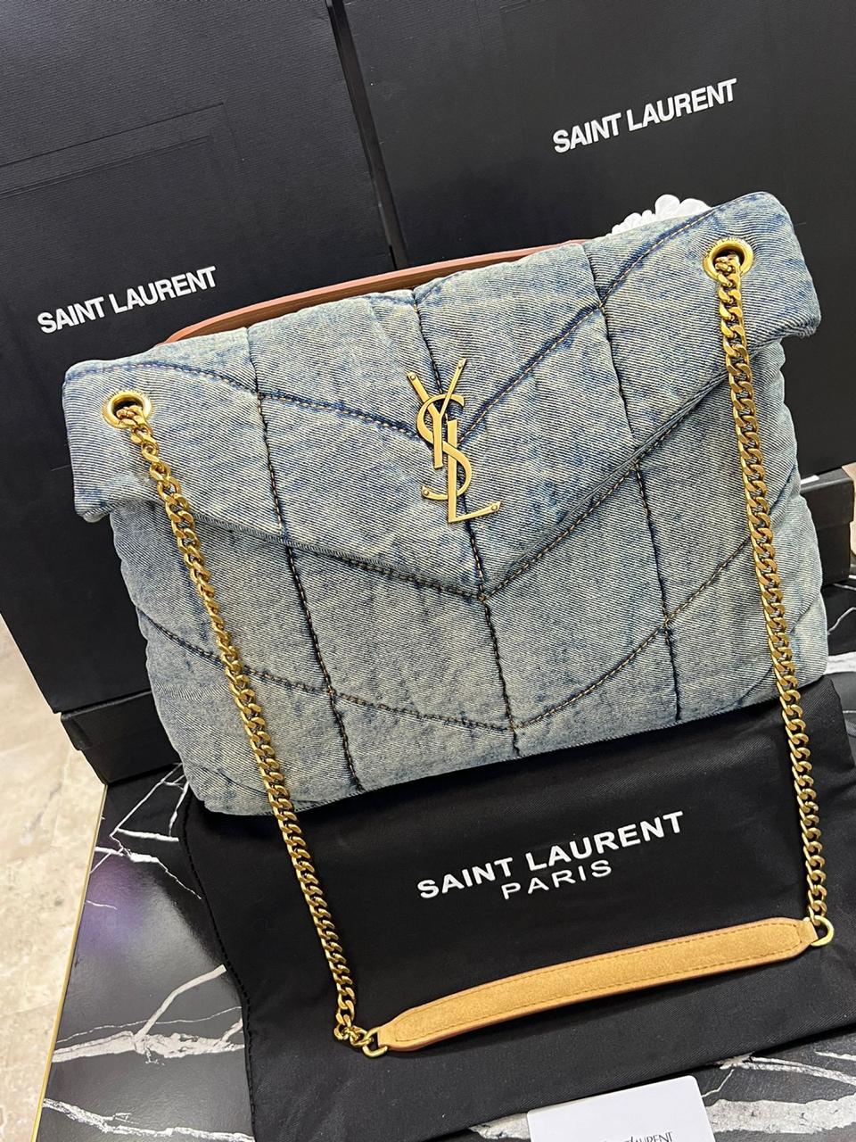 YSL edición mezclilla grande