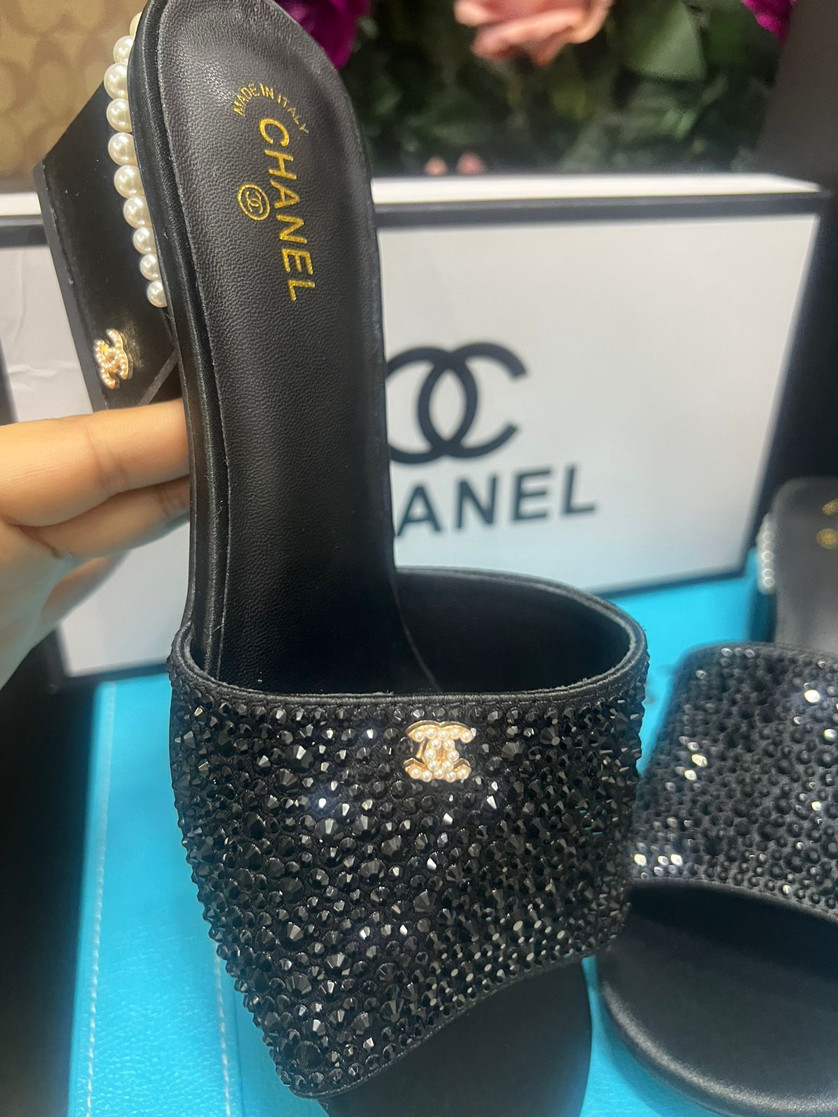 Sandalias Chanel