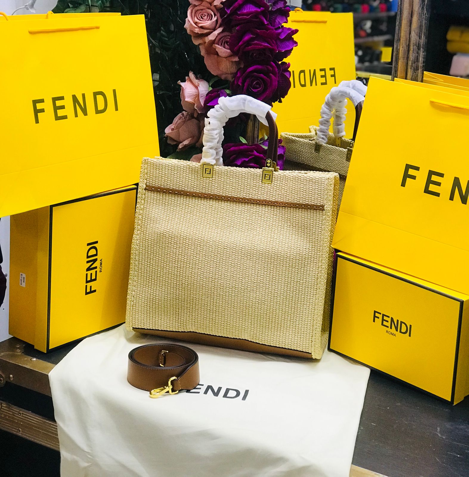 Fendi Textil Natural