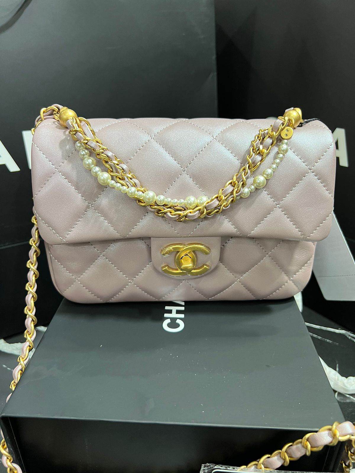 Chanel Edición Especial Brillante Rosa Piel