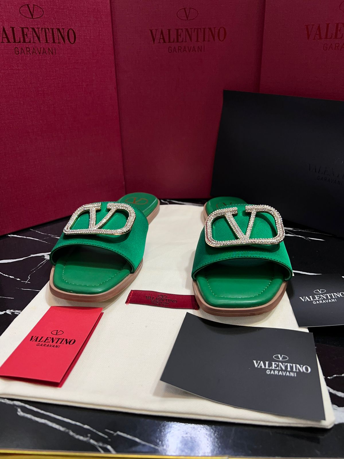 Valentino Sandalia color verde