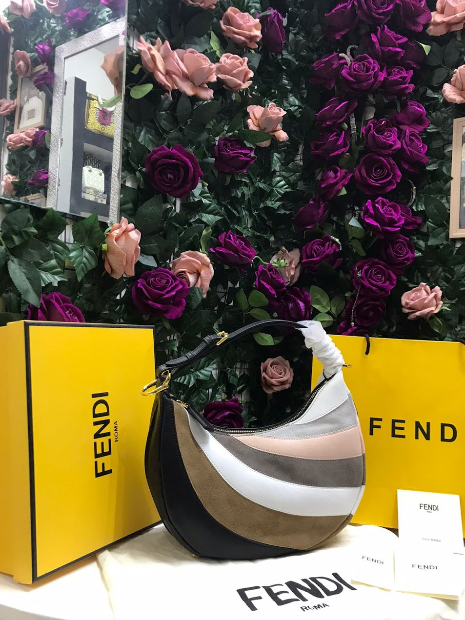 Fendi Multicolor Piel