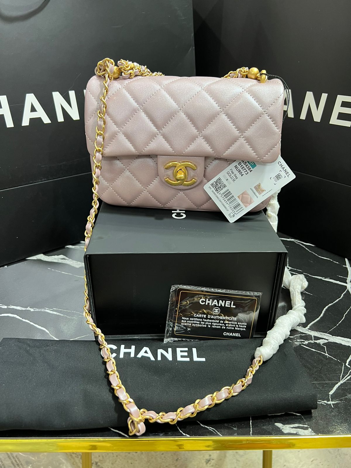 Chanel Edición Especial Brillante Rosa Piel