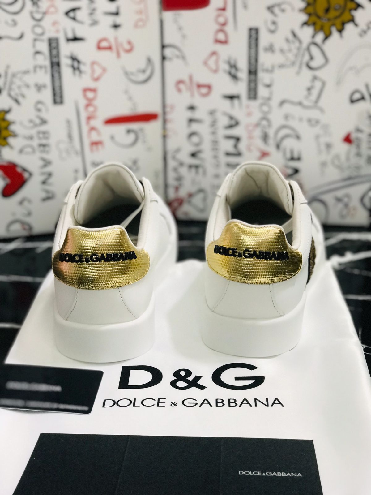 Dolce Gabana Tenis color blanco