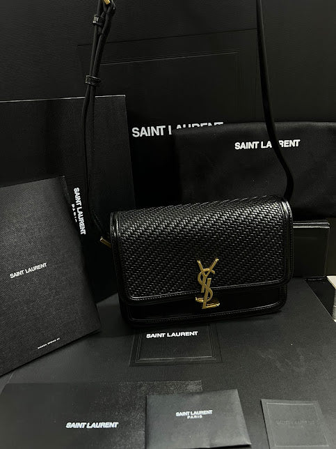 Saint Laurent Negra Piel