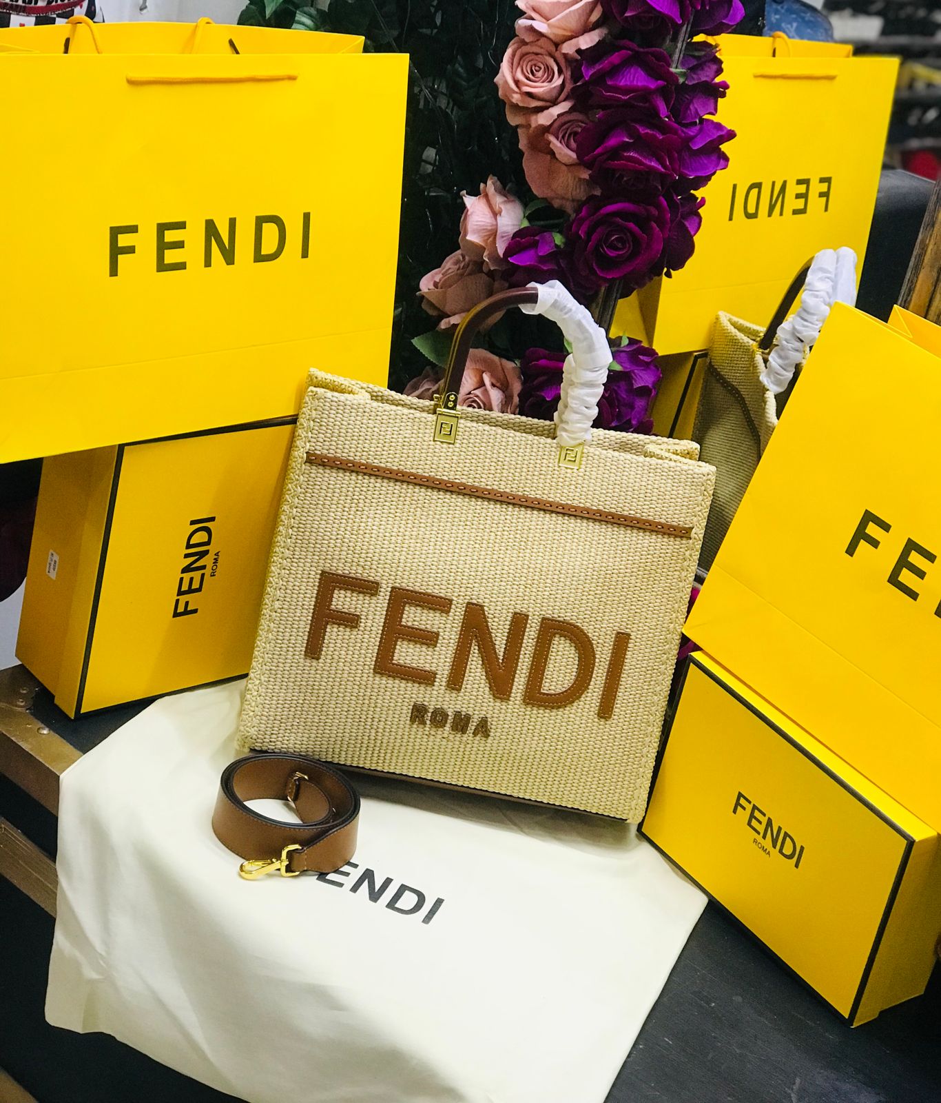 Fendi Textil Natural