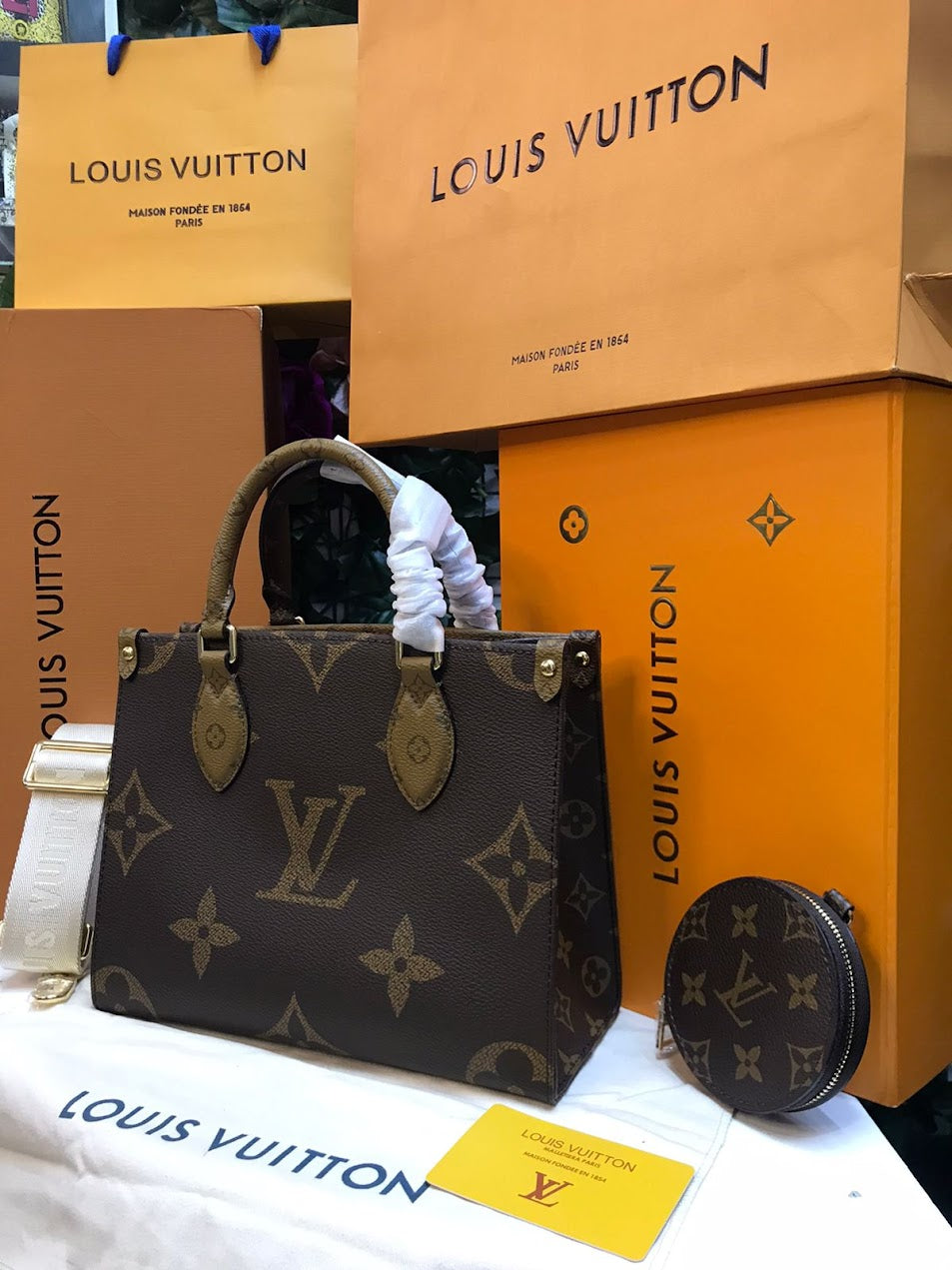 Louis Vuitton Cafe Piel