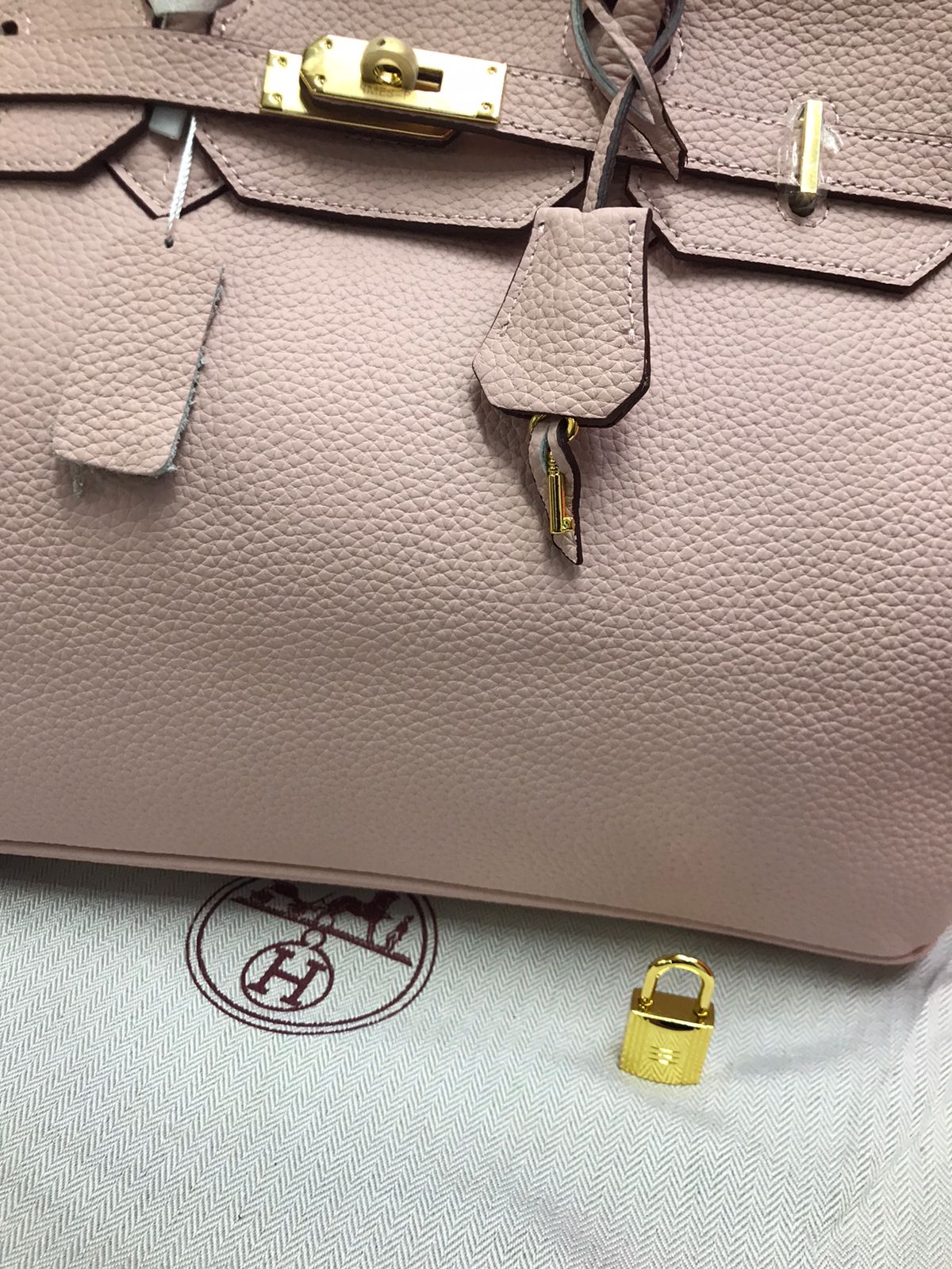 Hermes Birkin Rosa Piel