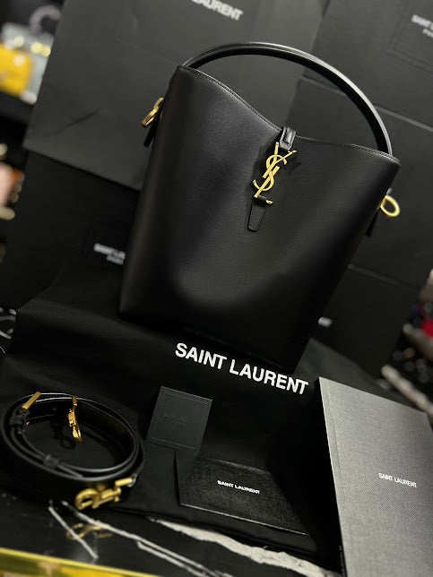 Saint Laurent Negra Piel