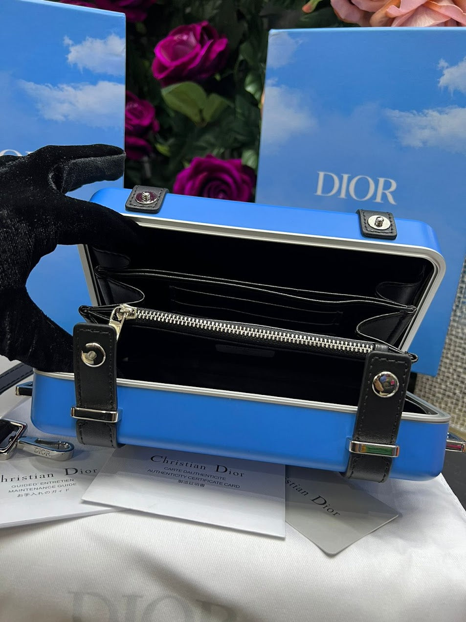 Christian Dior Rimowa Azul