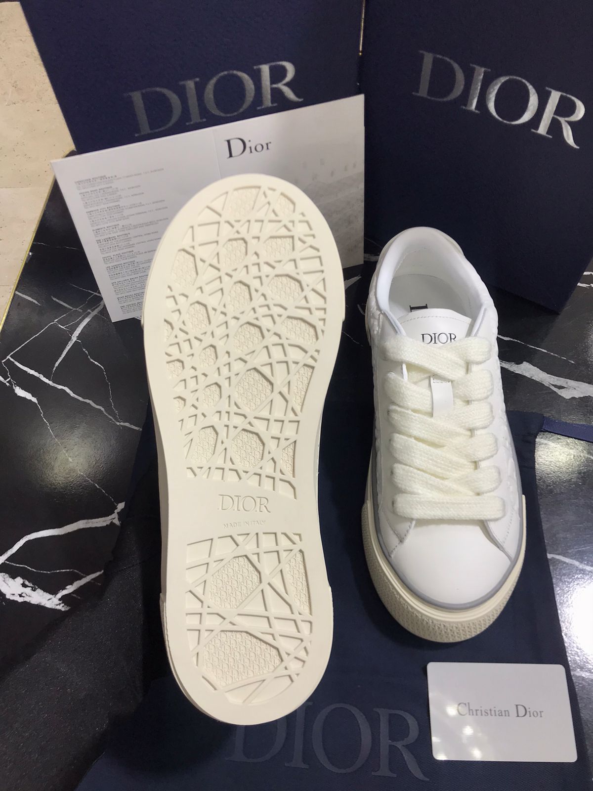 Christian Dior blancos estilo casual Caballero