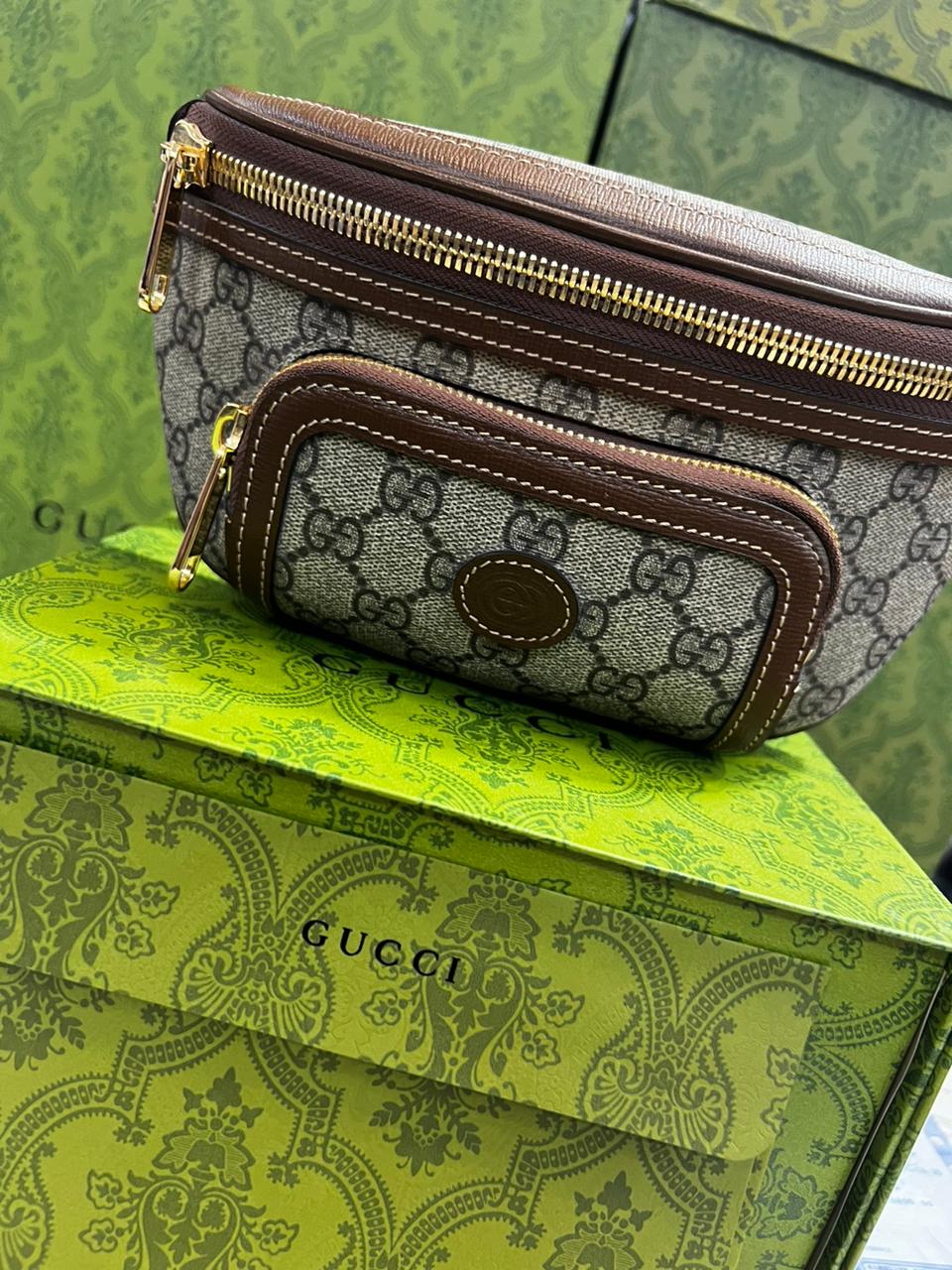 Gucci Café Piel