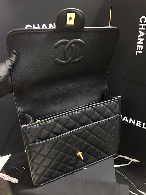 Chanel Negro Piel