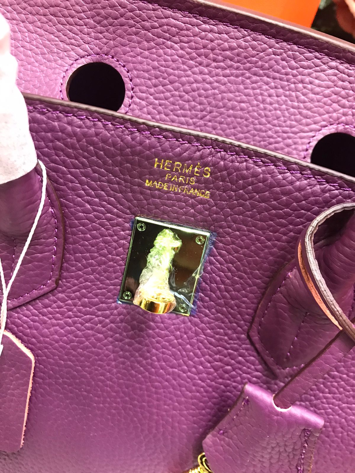 Hermes Birkin Morada Piel