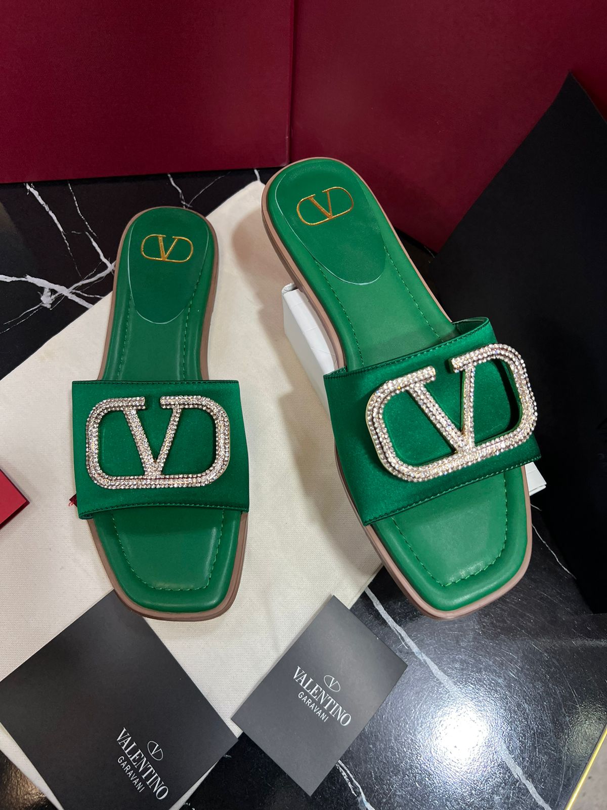 Valentino Sandalia color verde