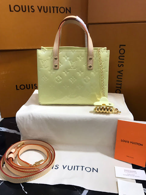 Louis Vuitton Verde Limón Piel Charol