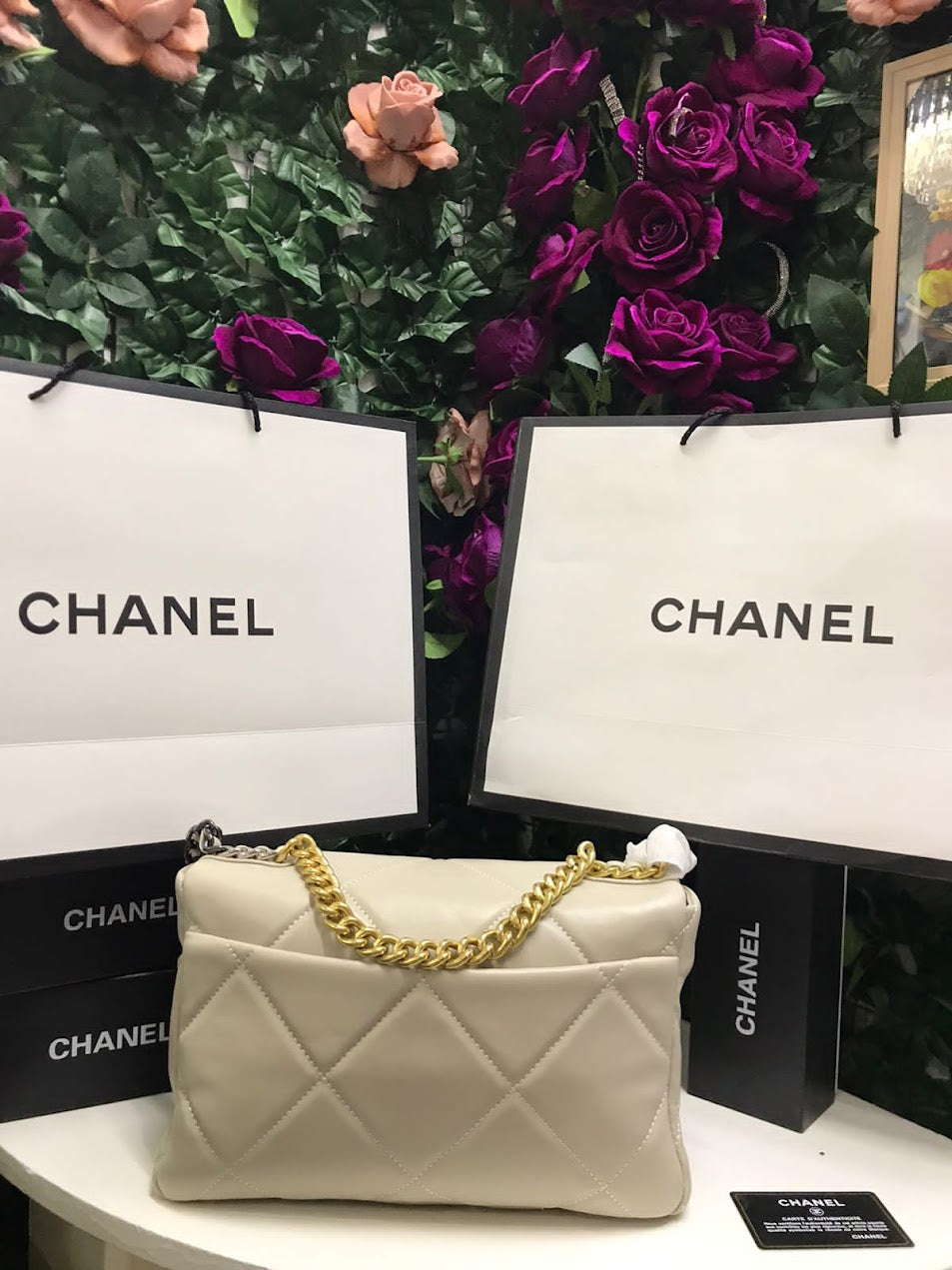 Chanel Blanco Piel